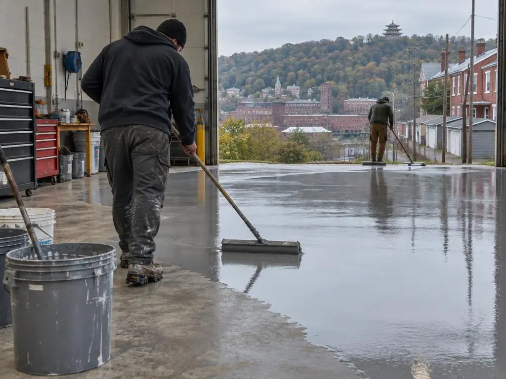 Commercial & Industrial Floor Epoxy in Reading, PA