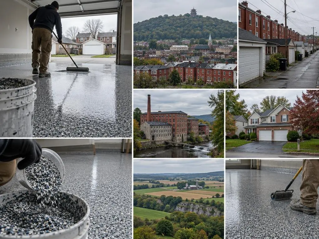 Epoxy Flake Floors in Reading, PA