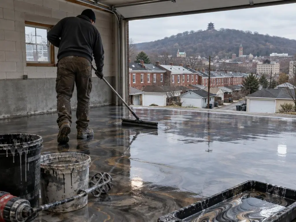 Metallic Epoxy Floors in Reading, PA